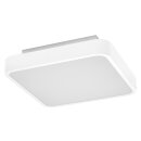 Ledvance LED Smart+ Deckenleuchte Orbis Backlight Weiß 35x35cm 28W 2800lm RGBW 3000K-6500K Dimmbar App Google Alexa WiFi