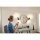 Ledvance Smart+ Wandleuchte Orbis Wall Cross Schwarz 12W 1200lm 3000K-6500K Dimmbar App Google Alexa WiFi