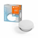 Ledvance LED Smart+ Bad Deckenleuchte Orbis Aqua Weiß Ø20cm IP44 12W 1200lm CCT 3000K-6500K Dimmbar App Google Alexa WiFi