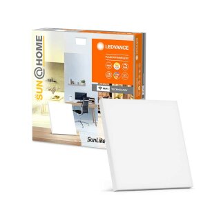 Ledvance LED Smart+ Sun@Home Planon Frameless Aufbaupanel 30x30cm 20W 1800lm CCT 2200K-5000K Dimmbar App Google Alexa WiFi