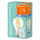 Ledvance LED Smart+ Filament Tropfen 4W = 40W E27 klar 470lm warmweiß 2700K Dimmbar App Google Alexa Bluetooth