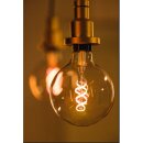 Ledvance LED Smart+ Filament G125 Globe 4,5W = 30W E27 klar RGBW 2700K Dimmbar App Google Alexa WiFi