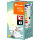 Ledvance LED Filament Smart+ Volkslicht Lampe 6W E27 klar warmweiß dimmbar Alexa & Google Bluetooth