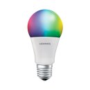 Ledvance LED Smart+ Birne 9W = 60W E27 matt 806lm RGBW 2700K-6500K Dimmbar App Google Alexa Apple HomeKit Bluetooth