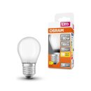 Osram LED Filament Leuchtmittel Tropfen 7W = 60W E27 matt 806lm warmweiß 2700K