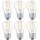6 x Osram LED Filament Leuchtmittel Tropfen P45 2,5W = 25W E27 klar 250lm Neutralweiß 4000K