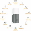 Steinel Design Sensor Außenleuchte L900 Anthrazit Uplight warmweiß mit Bewegungsmelder B-Ware