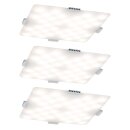 Paulmann Function MaxLED Softpad Basisset Silber 3 x 3,3W 288lm warmweiß 2700K 230/24V mit Sensor
