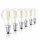 6 x Osram LED Filament Leuchtmittel Tropfen 2,5W = 25W E14 klar 250lm Neutralweiß 4000K