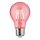 Paulmann LED Filament Leuchtmittel Birnenform 1,3W E27 klar 40lm Rot