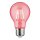 Paulmann LED Filament Leuchtmittel Birnenform 1,3W E27 klar 40lm Rot