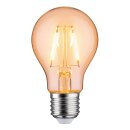 Paulmann LED Filament Leuchtmittel Birne 1,1W E27 klar 100lm Orange