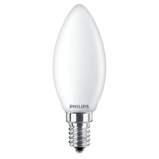 Philips LED Leuchtmittel Kerzenform 6,5W = 60W E14 opal 806lm neutralweiß 4000K