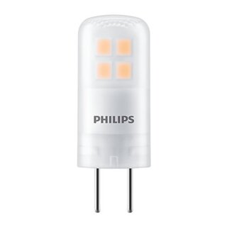 Philips LED Leuchtmittel Stiftsockellampe 1,8W = 20W GY6.35 12V 205lm warmweiß 2700K