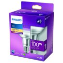 Philips LED Leuchtmittel R80 Glas Reflektor 8W = 100W E27 670lm warmweiß 2700K 36°