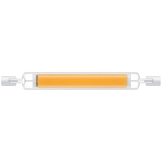 Philips LED Leuchtmittel COB Stab 118mm 8,1W = 60W R7s klar 900lm warmweiß 3000K