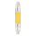 XanLite LED Leuchtmittel Stabform 78mm 4W = 48W R7s klar 400lm warmweiß 2700K 120°