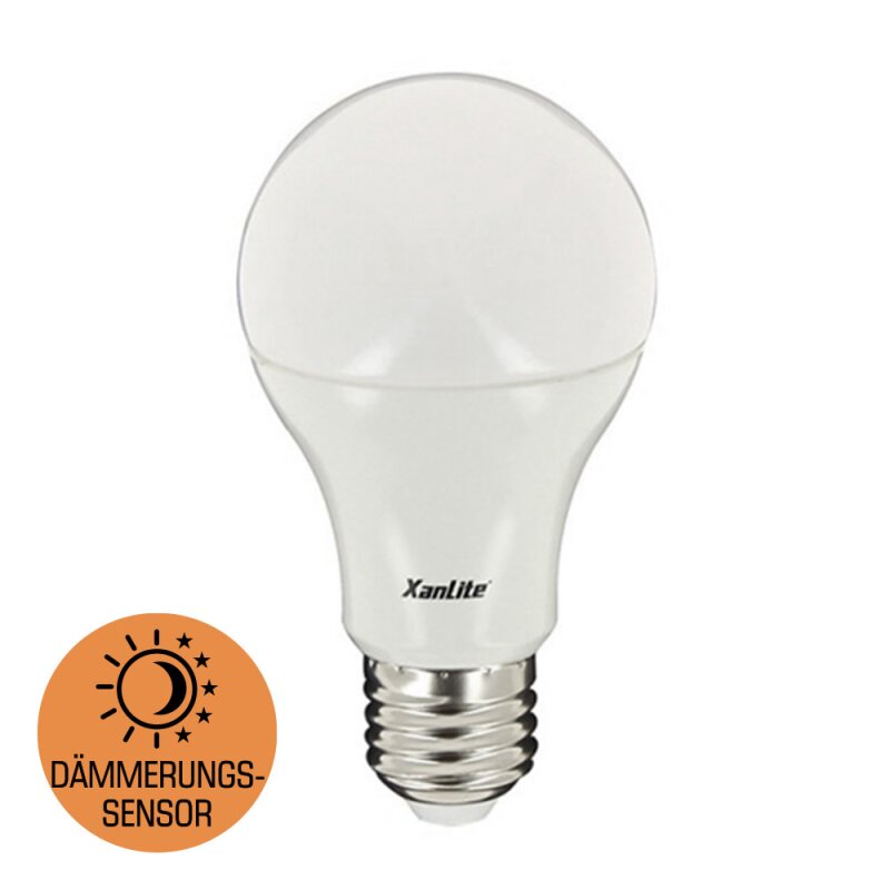 XanLite LED Leuchtmittel Birne 10W = 60W E27 matt 806lm neutralweiß 4