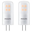 2 x Philips LED Leuchtmittel Stiftsockel 2,7W = 28W G4...