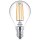 2 x Philips LED Filament Leuchtmittel Tropfen 4,3W = 40W E14 klar 470lm warmweiß 2700K