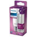 Philips LED Leuchtmittel Röhrenform Stick 9,5W = 75W E27 matt 1050lm neutralweiß 4000K 240°