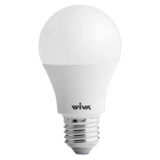 Wiva LED Leuchtmittel Birnenform 12W = 100W E27 matt 1200lm Tageslicht 6000K kaltweiß