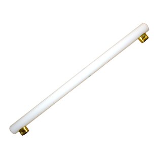 Linienlampe Röhre 60W S14s 2 Sockel OPAL Glühlampe Glühbirne 60 Watt dimmbar extra warmweiß