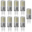 9 x Osram LED Leuchtmittel Stiftsockel Superstar PIN 4,4W = 40W G9 470lm warmweiß 2700K 320° DIMMBAR