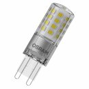 9 x Osram LED Leuchtmittel Stiftsockel Superstar PIN 4,4W = 40W G9 470lm warmweiß 2700K 320° DIMMBAR