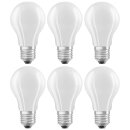 6 x Osram LED Filament Superstar Classic A 7,5W = 60W E27...