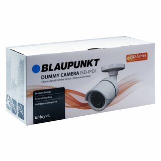 Blaupunkt Kamera Attrappe Weiß ISD-Serie schwenkbar