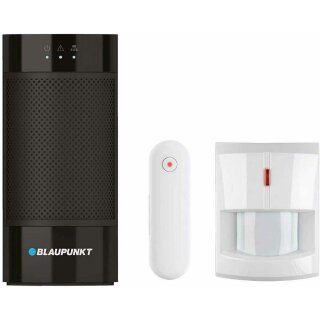 Blaupunkt Smart Home IP-Funk Alarmanlage Q3100 Set Bewegungsmelder Zigbee mit Tür/Fenstersensor