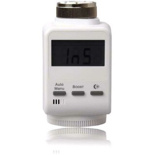 Blaupunkt Funk-Heizkörperthermostat Radiator Q-Serie ZigBee inkl. 2 x AA Batterie