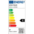 Spectrum LED Filament Leuchtmittel Birne A60 7W = 63W E27 klar 870lm warmweiß 2700K