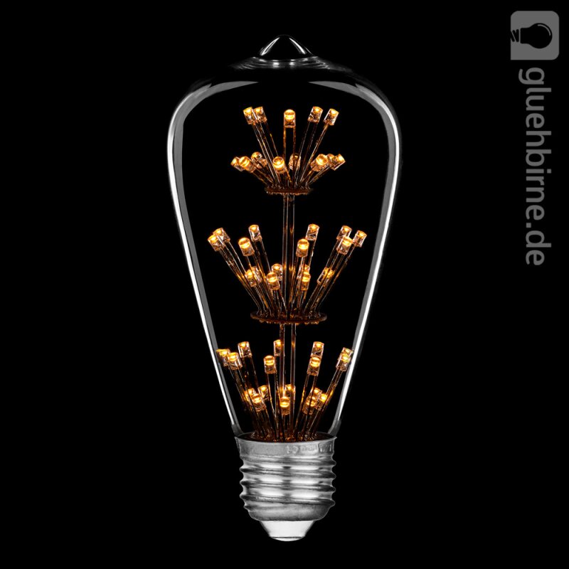 Lampenfassung Metallisiert Design für LED-Glühbirnen E27 Roségold