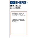 LED Tropfen 5+4 1W E27 KLAR Plastik warmweiß...