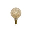 Paulmann Mini Globe Glühbirne G60 40W E14 Krokoeis Gold...