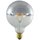 LED Filament Globe Kopfspiegel Silber Glühbirne G125 6W fast wie 60W E27 Faden Glühlampe warmweiß 2700K KVS