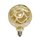 LED Filament Globe G125 Krokoeis Gold 6W fast wie 60W E27 Sparlampe Glühbirne Glühlampe