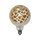 LED Filament Globe G125 Krokoeis Gold 6W fast wie 60W E27 Sparlampe Glühbirne Glühlampe
