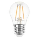 LED Filament Tropfen Leuchtmittel 4W = 40W E27 klar 470lm...