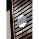 Osram Noxlite LED Wand Außenleuchte Rund Round Weiß 2 x 6W mit Sensor