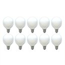 10 x Globe Glühbirne 25W E27 OPAL G95 95mm...