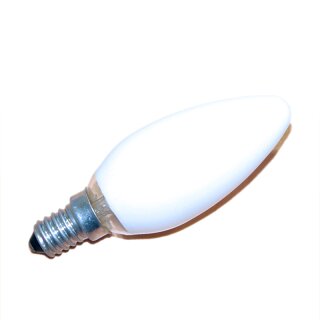 1 x Dura Glühbirne Kerze 60W E14 OPAL weiß Softone Glühbirnen Glühlampen Glühlampe 60 Watt matt