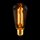 LED Rustika Filament Edison Glühbirne 2W E27 Gold extra warm 1800K ST19 Kolbenform