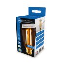 LED Rustika Filament Edison Glühbirne 4W E27 Gold extra warm 1800K ST19 Kolbenform