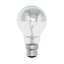 Kopfspiegellampe Glühbirne 60W B22 silber 230V Glühlampe...