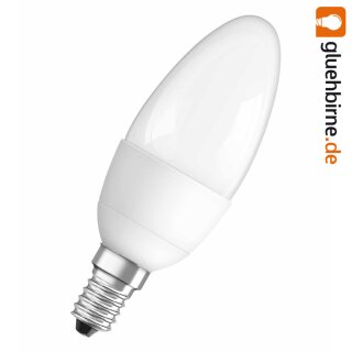 Osram LED Kerze 6W = 40W E14 matt Parathom Classic B warmweiß 2700K A+