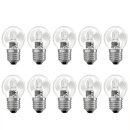 10 x Osram Halogen Eco Tropfen Glühbirne 46W = 60W E27...