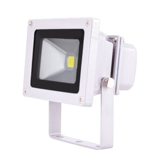 Heitronic 10W LED Fluter Warmweiß 3000K 870lm Strahler Flutlicht weiß mit High Power SMD